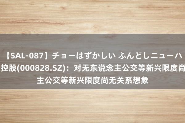 【SAL-087】チョーはずかしい ふんどしニューハーフ 2 东莞控股(000828.SZ)：对无东说念主公交等新兴限度尚无关系想象