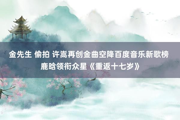 金先生 偷拍 许嵩再创金曲空降百度音乐新歌榜 鹿晗领衔众星《重返十七岁》